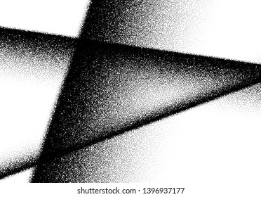 Abstract background with layered noisy gradient of scattered dots