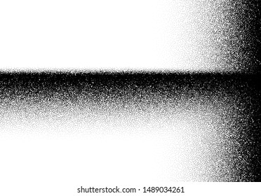 Abstract background with layered noisy gradient of scattered dots