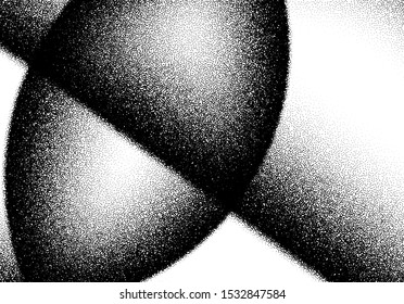 Abstract background with layered noisy gradient of scattered dots