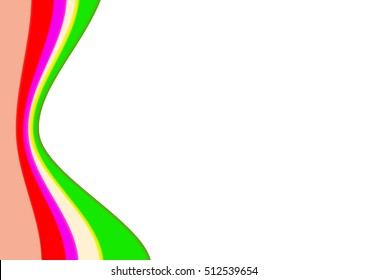 Abstract background with layers from multicolored figures.Vector illustration
