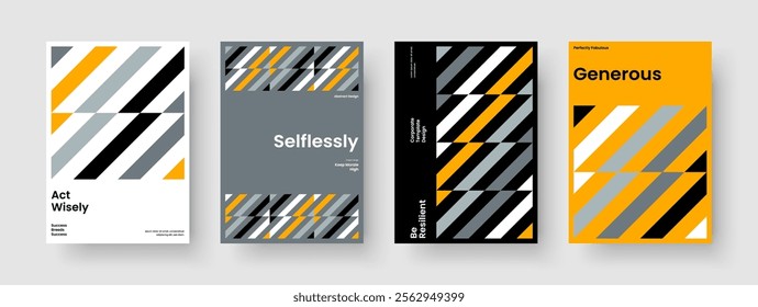 Abstract Background Layout. Isolated Report Template. Geometric Flyer Design. Book Cover. Brochure. Business Presentation. Poster. Banner. Portfolio. Journal. Magazine. Advertising. Pamphlet