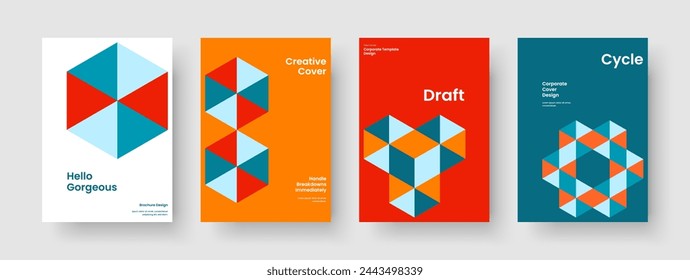 Diseño de fondo abstracto. Plantilla de folleto moderna. Diseño geométrico de la cubierta del libro. Pancarta. Cartel. Informe. Folleto. Presentación empresarial. Revista. Diario. Boletín informativo. Prospecto. Publicidad