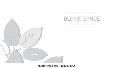 abstract background with leaf design