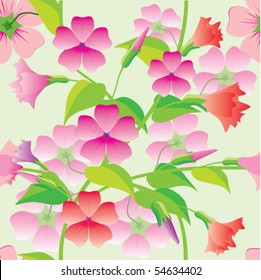 Abstract background with leafs.