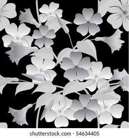 Abstract background with leafs.