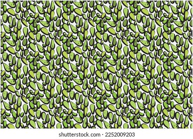 Abstract background with leaves. Elegant gree natural pattern. seamless Leaves Pattern.vector illustration repeatable pattern, wallpaper design.