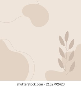 Antecedentes abstractos. Sale sobre un fondo beige. Antecedentes de sitio web, instagram, postcard, redes sociales.
