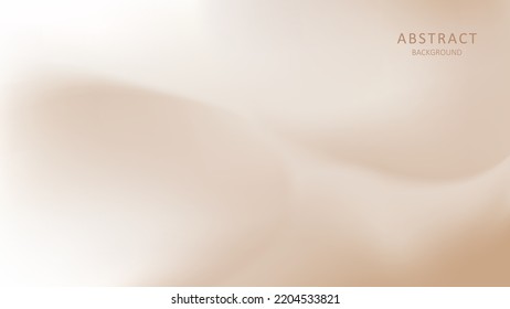 Abstract background and light beige gradients  Minimalistic subtle wavy texture  