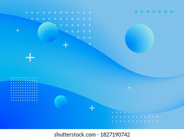 abstract background with light blue color. 3 d illustration background. vector background
