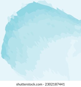 abstract background of light blue color, sea, water, cards, weddings, pastel tones, watercolor