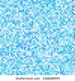 abstract background with light blue, white, orange squares, vector illustration