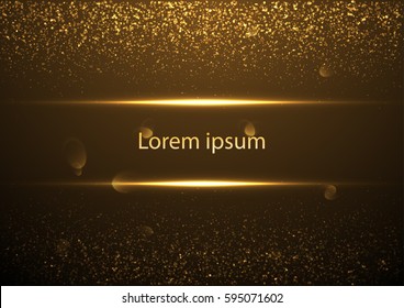 Abstract background. Light colors at night. vector illustration