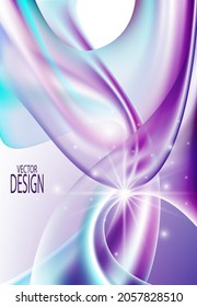 Abstract background in light colors with smooth lines and highlights.