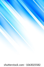 Abstract background, light design in blue color. Vector wallpaper.