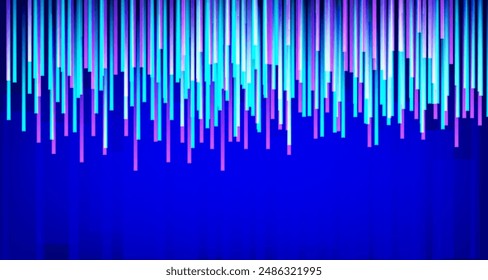 Abstract background. Light effect. Technology innovation, information-technology, digital-technology. For cover, poster, banner. Vector illustration EPS10