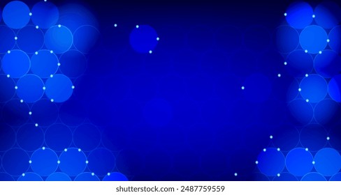 Abstract background. Light effect. Technology innovation, information-technology, digital-technology. For cover, poster, banner. Vector illustration EPS10