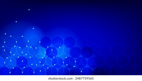 Abstract background. Light effect. Technology innovation, information-technology, digital-technology. For cover, poster, banner. Vector illustration EPS10