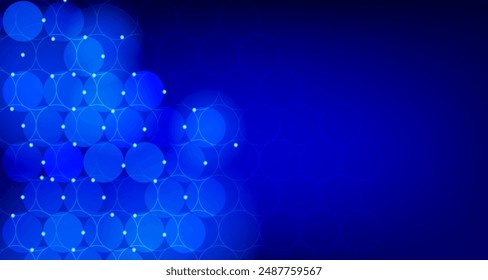 Abstract background. Light effect. Technology innovation, information-technology, digital-technology. For cover, poster, banner. Vector illustration EPS10