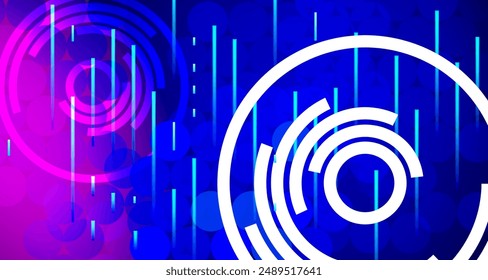 Abstract background. Light effect. Technology innovation, information-technology, digital-technology. For cover, poster, banner. Vector illustration EPS10