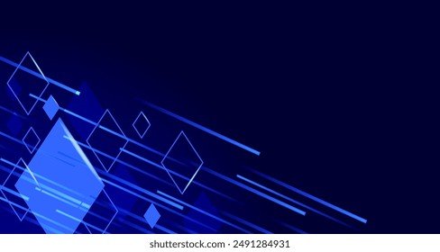 Abstract background. Light effect. Technology innovation, information-technology, digital-technology. For cover, poster, banner. Vector illustration EPS10