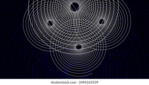 Abstract background. Light effect. Technology innovation, information-technology, digital-technology. For cover, poster, banner. Vector illustration EPS10