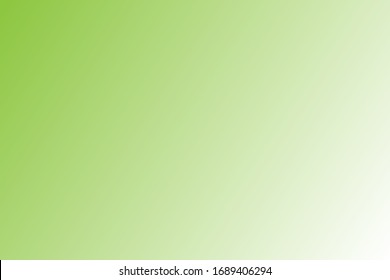 Abstract background, light green gradient, upper corner and white gradient, bottom corner