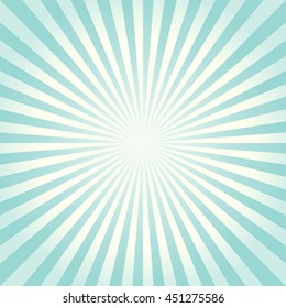 Abstract background. Light Green rays background. Vector