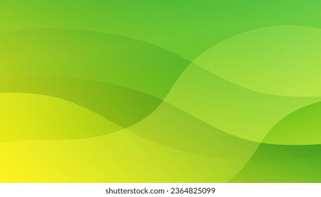 Abstract background light green and yellow vector . Used to decorate advertisements, publications, texts, etc