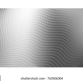 Abstract background in light grey colors. Metal grid texture. Modern vector illustration.
