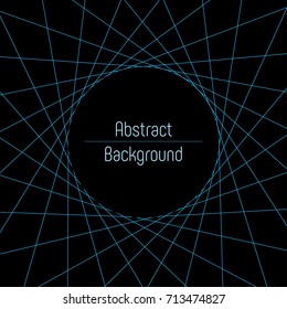 Abstract background, Light line on black background