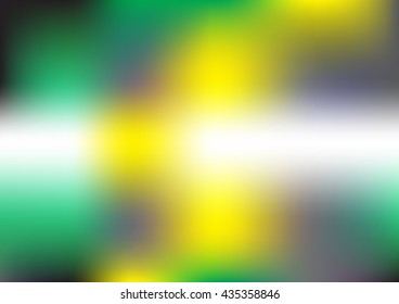 abstract background light with multicolor green and yellow