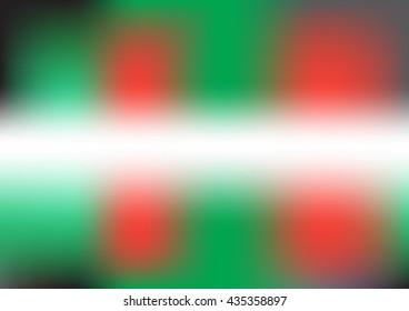 abstract background light with multicolor green and red