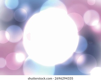 Fondo Abstractas de orbes de luz y Gradientes