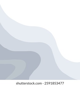 abstract background with light paper cut shapes