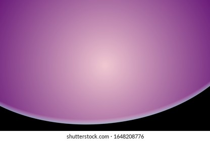 The abstract background is light purple and glowing. The front is decorated with black frames.  For entering text