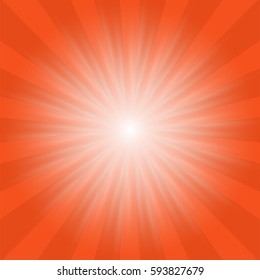 Abstract background with light rays. Vector Illustration.
