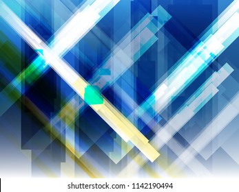 Abstract background with light rectangles
