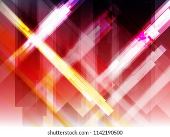 Abstract background with light rectangles