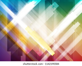 Abstract background with light rectangles