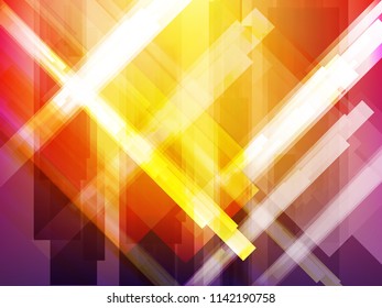 Abstract background with light rectangles