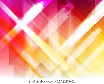 Abstract background with light rectangles