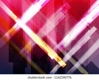 Abstract background with light rectangles