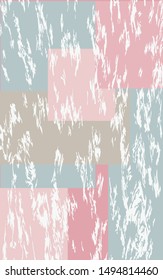 Abstract background, light spots grunge style on geometric shapes, trendy - vector. Banner. Postcard. Celebration. Christmas. New Year.