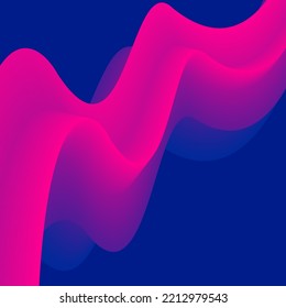 Abstract background with light wave blurred backdrop vector illustration for your graphic design banner wallpaper