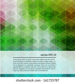 Abstract background with lighting effect. Vector 