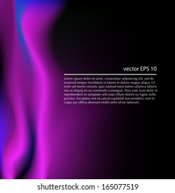 Abstract background with lighting effect. Vector 