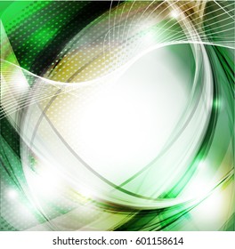 Abstract background with lighting effect. Vector 