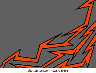 Abstract background with lightning and arrow line pattern and with some copy space area