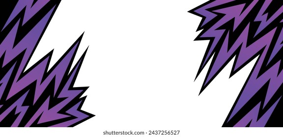 Abstract background lightning and arrow line pattern with some copy space area	
