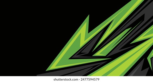Abstract background lightning and arrow line pattern
